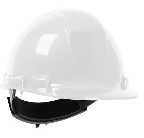 Safety Works Whistler Series White Cap Style Hard Hat