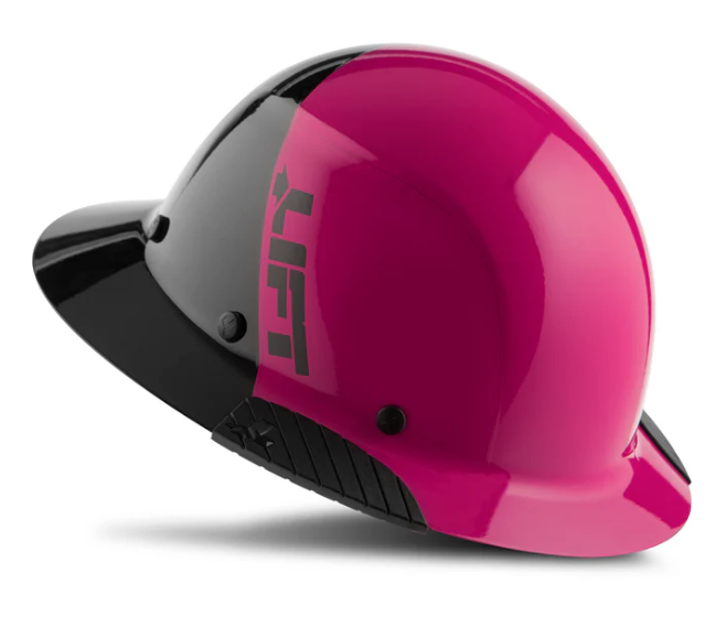 Lift DAX Fifty/50 Hot Pink Full Brim Hard Hat