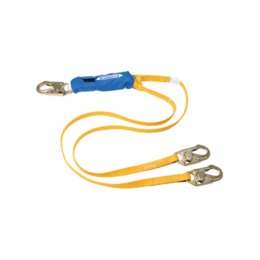 6ft DeCoil Twin Leg Lanyard