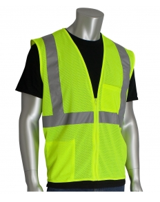 Economy Type R Class 2 Mesh Safety Vest - XXL