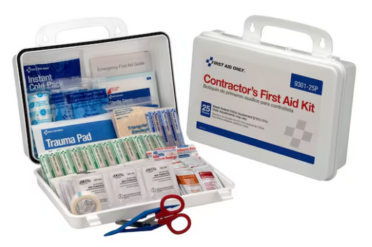 Contractor's First Aid Kit - 25 Person