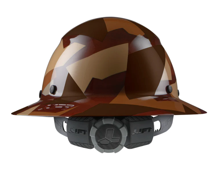 Lift DAX Fifty/50 Desert Camo Full Brim Hard Hat