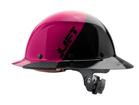 Lift DAX Fifty/50 Hot Pink Full Brim Hard Hat