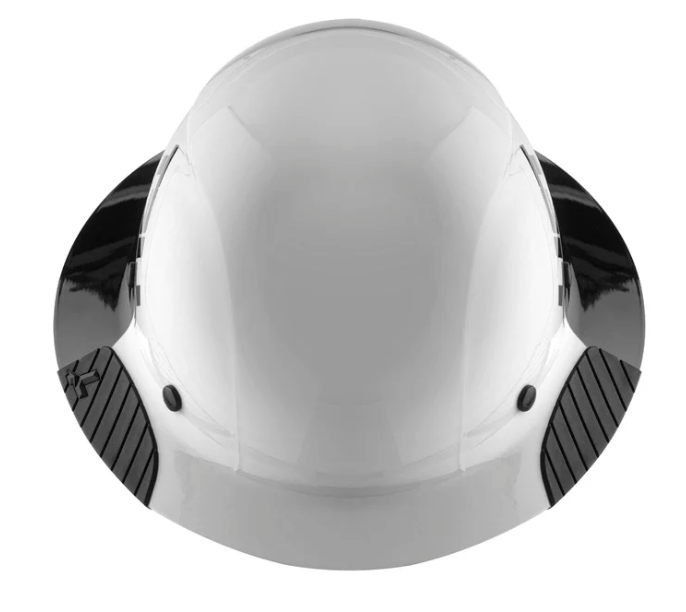 Lift DAX Fifty/50 Black & White Full Brim Hard Hat
