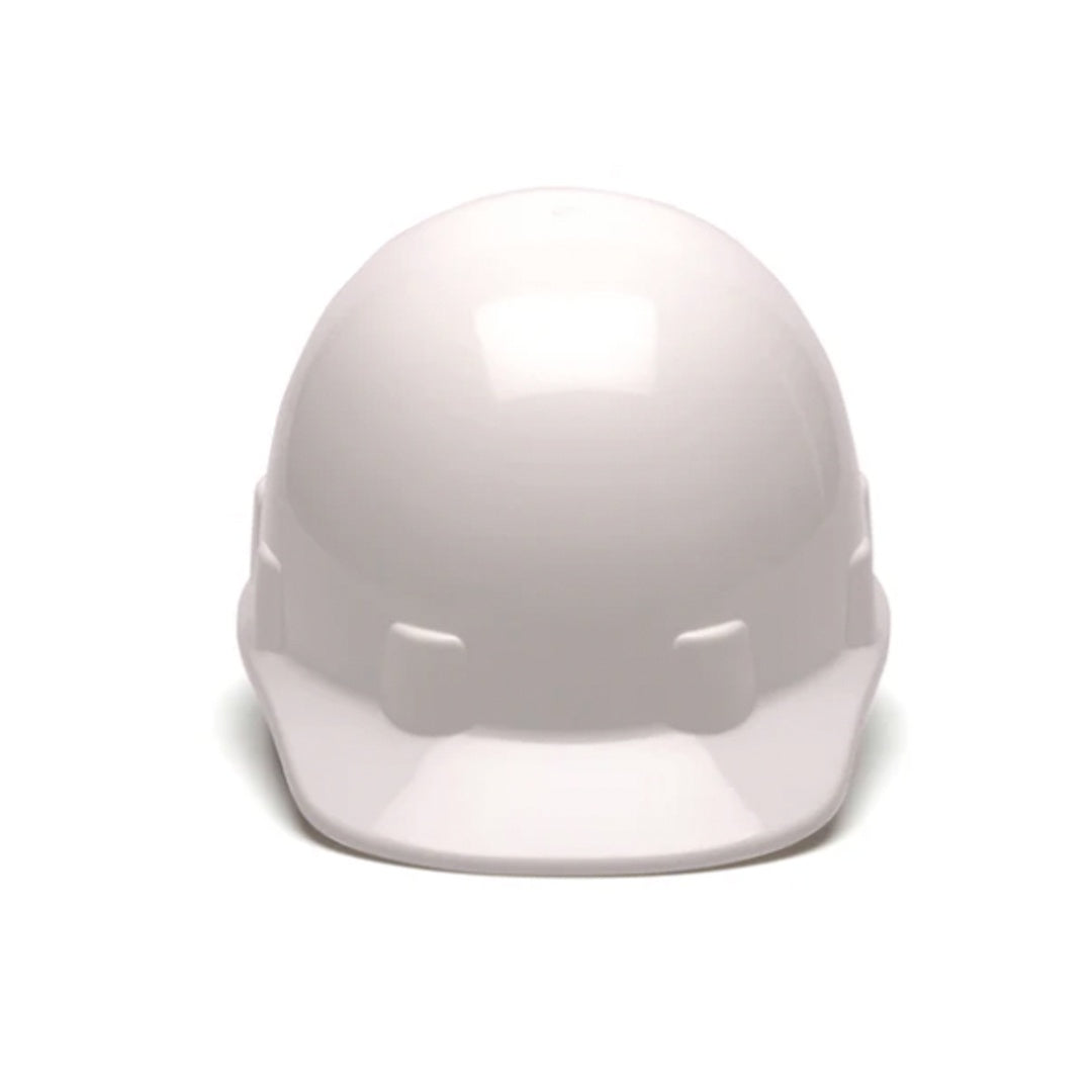 SL Series Sleek Shell Cap Style 4-Point White Hard Hat