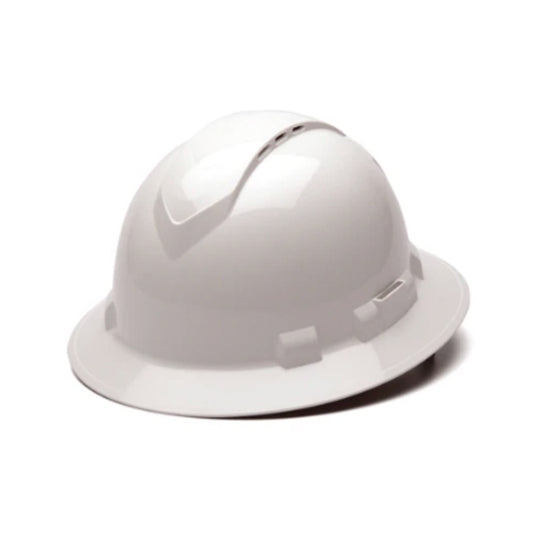 Ridgeline™ Full Brim White Hard Hat
