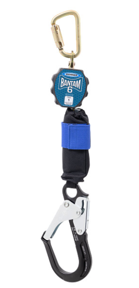 Werner 6ft Bantam Web Self-Retracting Lifeline W/Aluminum Rebar