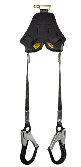 Werner 6ft Bantam TwinLeg Self-Retracting Lifeline w/Aluminum Rebar, Leading Edge Capability