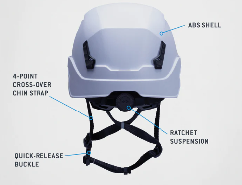 Pyramex SL Type 2 Vented Cap Style Safety Helmet (Grey)