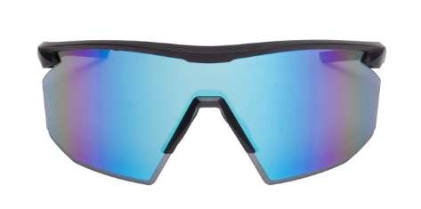 Pyramex PMXSPEC Half-Frame Blue Mirror Lens Safety Glasses