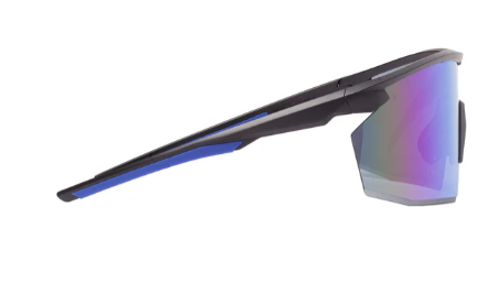 Pyramex PMXSPEC Half-Frame Blue Mirror Lens Safety Glasses