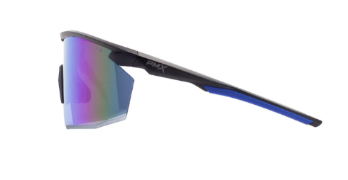 Pyramex PMXSPEC Half-Frame Blue Mirror Lens Safety Glasses