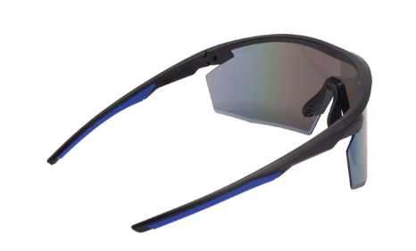 Pyramex PMXSPEC Half-Frame Blue Mirror Lens Safety Glasses