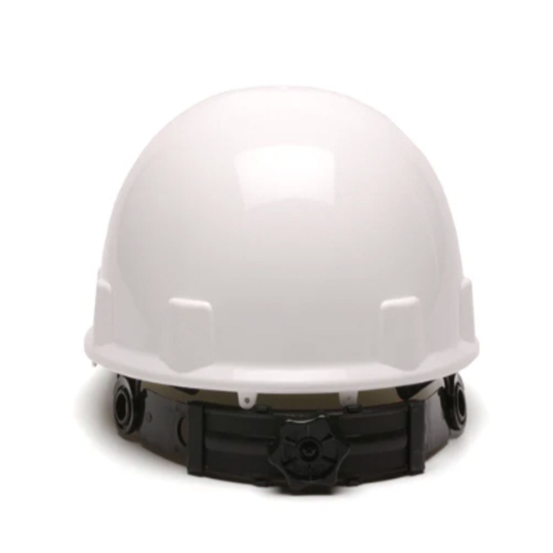 SL Series Sleek Shell Cap Style 4-Point White Hard Hat