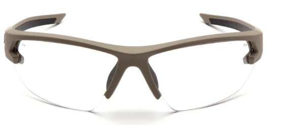 VentureGear Tactical Semtex 2.0 Anti-Fog Scratch Resistant Safety Glasses - Tan