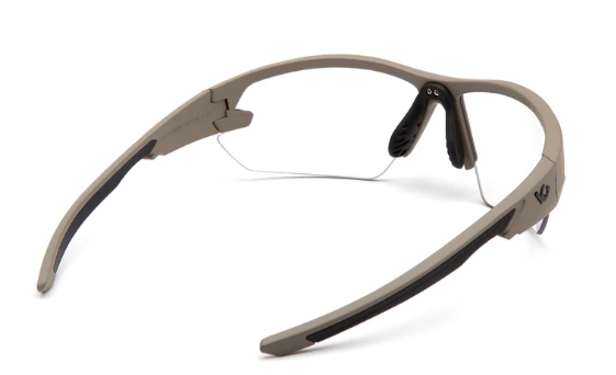 VentureGear Tactical Semtex 2.0 Anti-Fog Scratch Resistant Safety Glasses - Tan