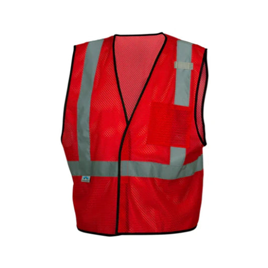 Reflective Red Safety Vest