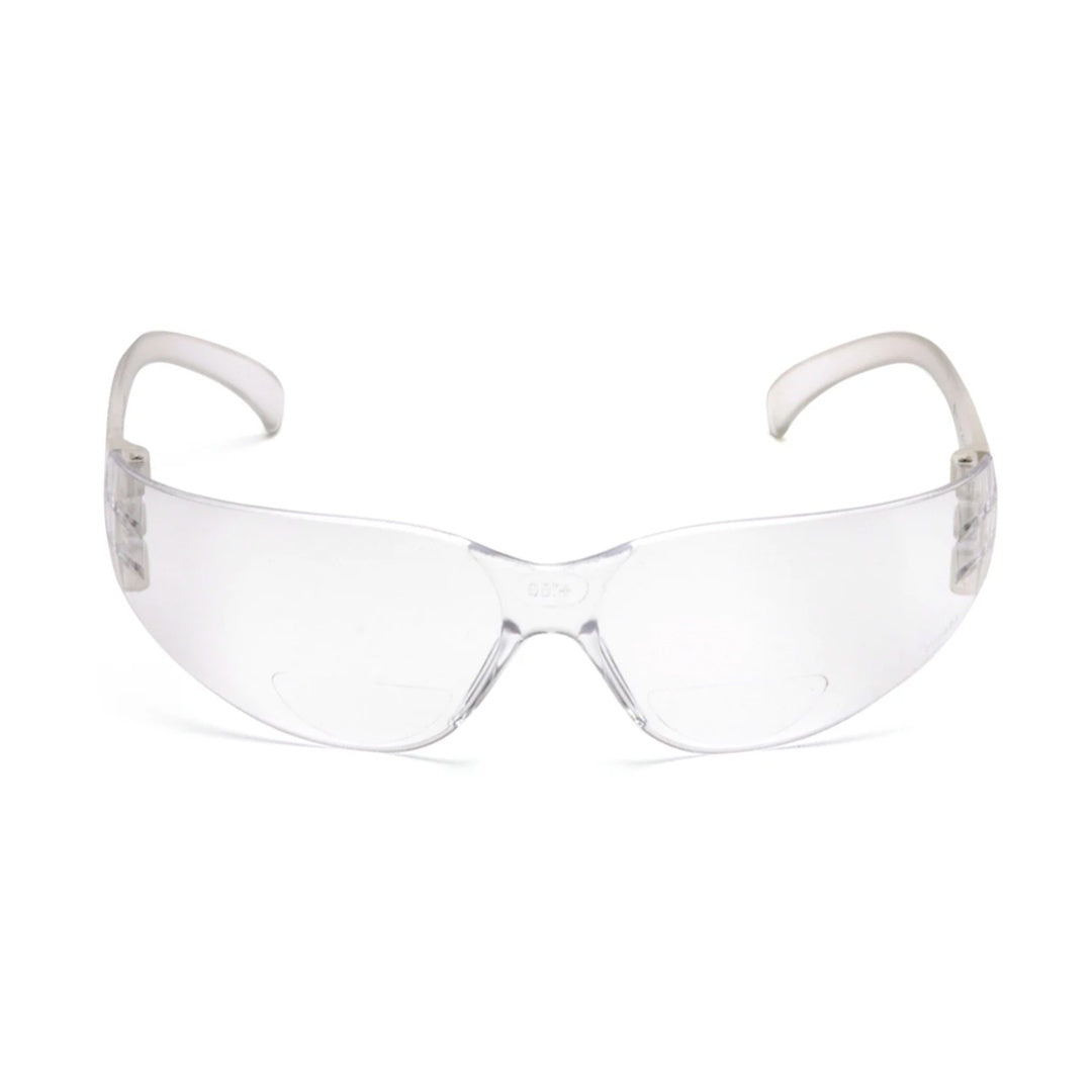 Intruder Clear Reader Diopter Safety Glasses