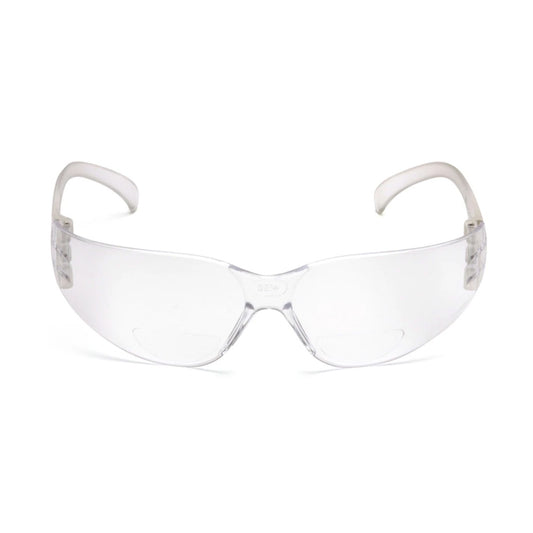 Intruder Clear Reader Diopter Safety Glasses