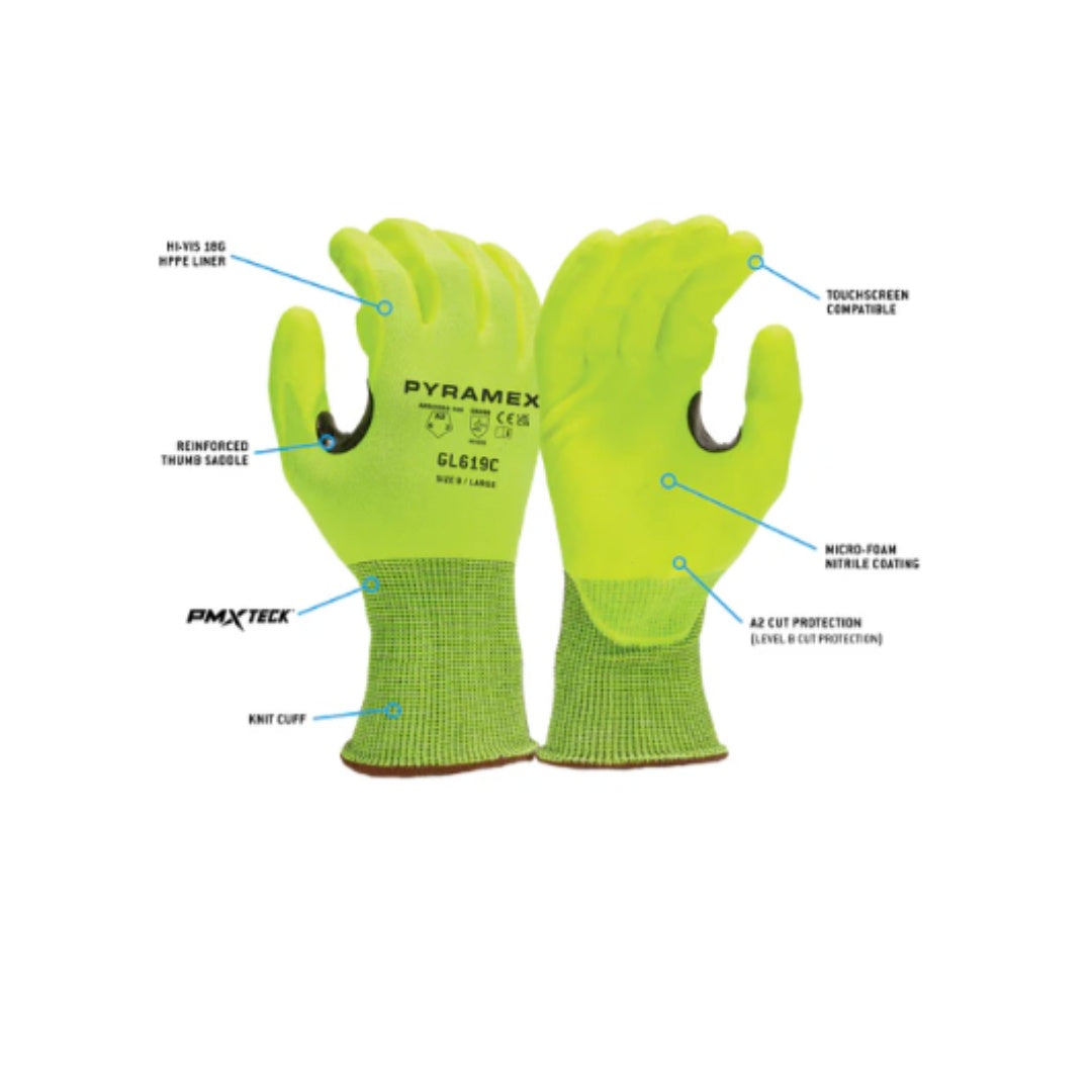 A2 Microfoam Nitrile Cutting Gloves