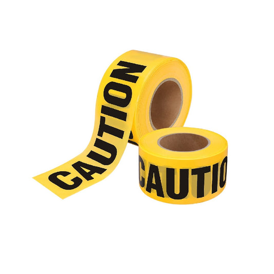 Reinforced Yellow Caution Tape